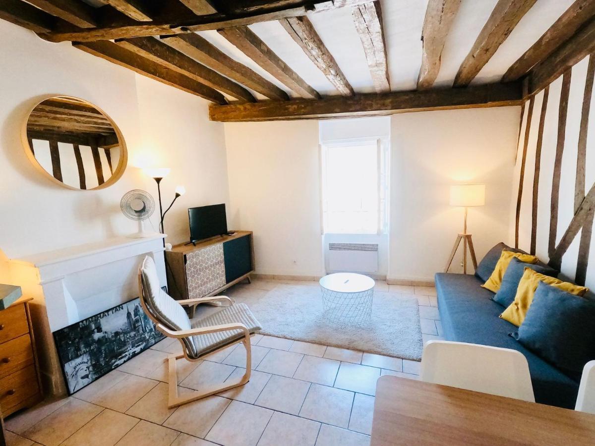 Fontainebleau Rue Grande - Chez Alexis Apartment Ngoại thất bức ảnh